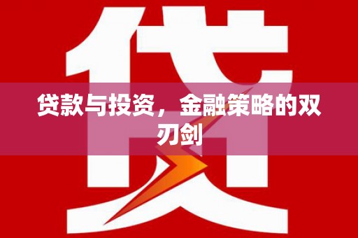 新县贷款与投资，金融策略的双刃剑