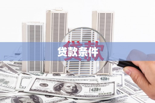 保亭贷款条件