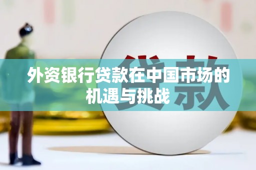 金昌外资银行贷款在中国市场的机遇与挑战