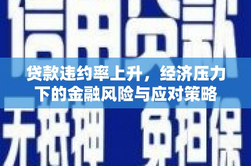 建昌贷款违约率上升，经济压力下的金融风险与应对策略