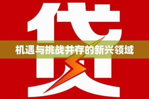 云龙机遇与挑战并存的新兴领域